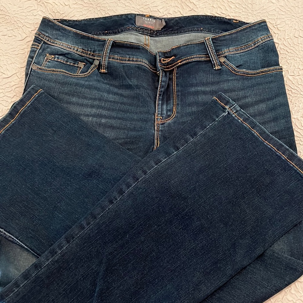 Torrid Luxe slim boot 12S